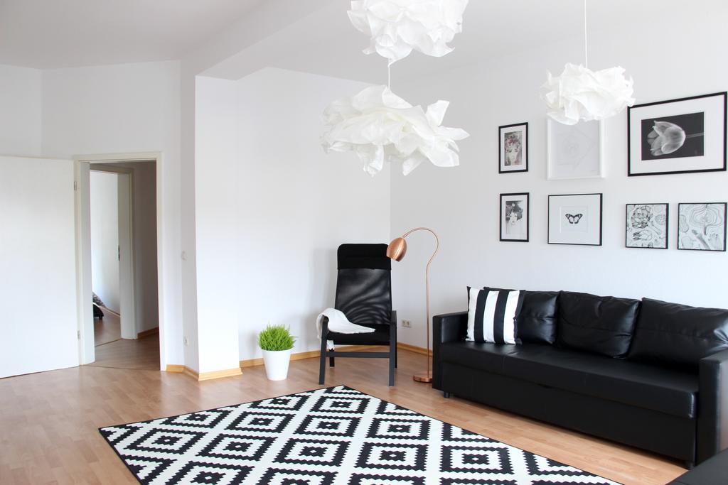 Leon Apartments Leipzig Oda fotoğraf
