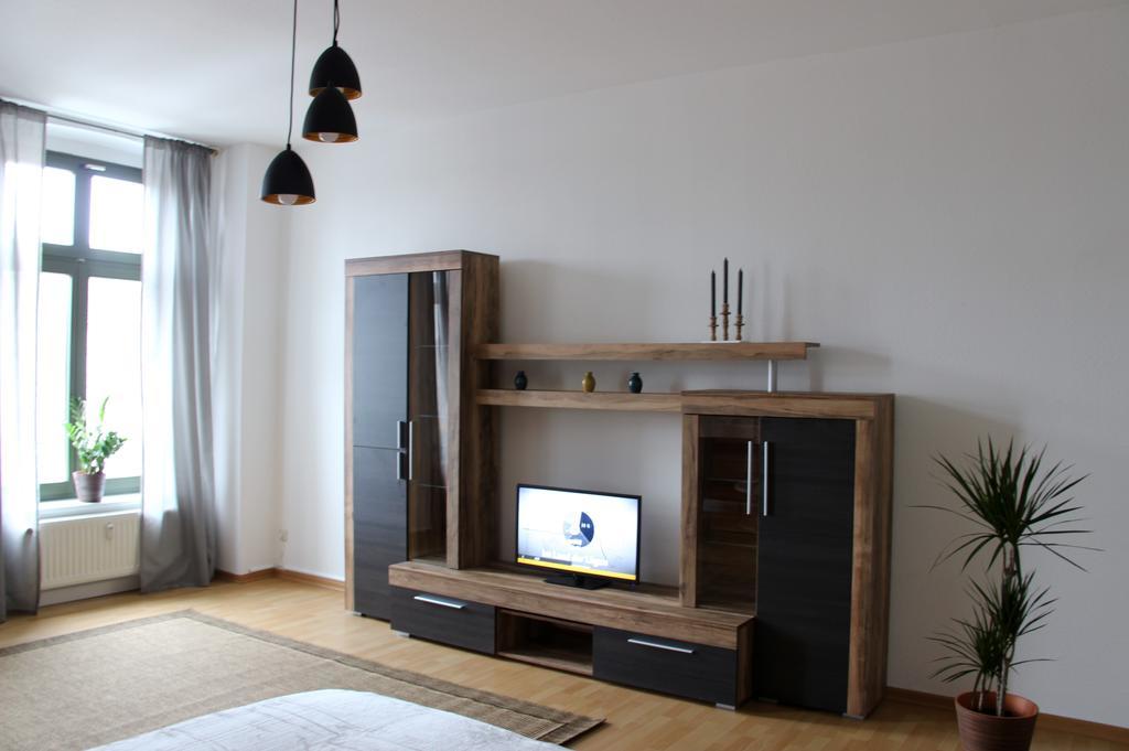 Leon Apartments Leipzig Oda fotoğraf